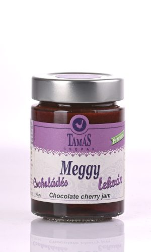 termékfoto csokis meggy lekvár
