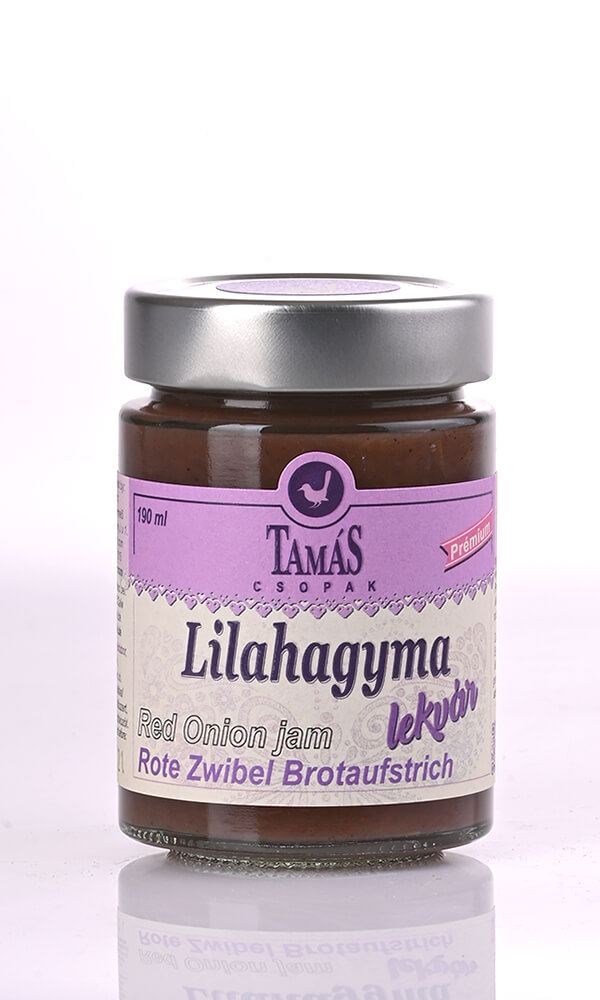 webshopfoto lilahagyma lekvár