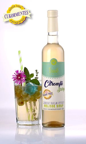 Citromfű szörp alkoholmentes cocktail-lal termékfotó