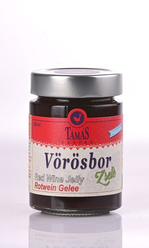 vörösbor zselé fotó